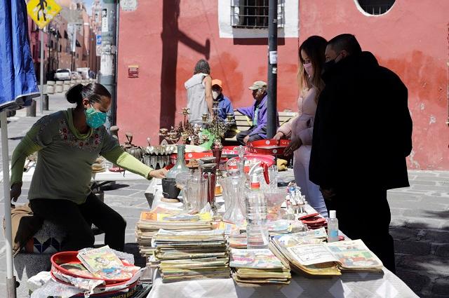 Vendedores de Los Sapos y Analco retoman sus actividades