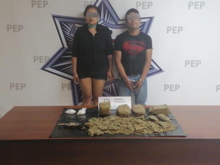 Detienen a distribuidores de droga de La Margarita y San Jorge con un arma