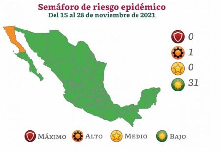 El país en semáforo verde covid durante el Buen Fin