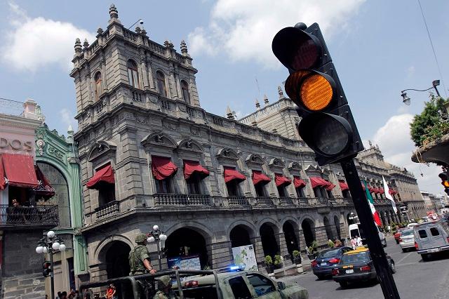 Ayuntamiento de Puebla sincronizará semáforos en 22 puntos