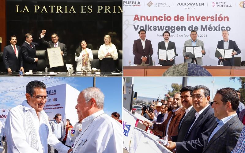 La semana de Céspedes en redes: llegan línea 4, inversión en VW y AMLO