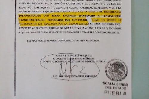 Huyen autoridades de Piaxtla tras muerte de un detenido 
