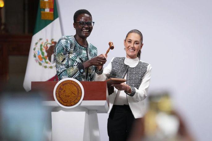 Parte de la inversión en armas en el mundo debe ser para la educación de las niñas: Sheinbaum