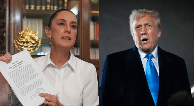 ¿Contra quiénes pelean Claudia y Trump?