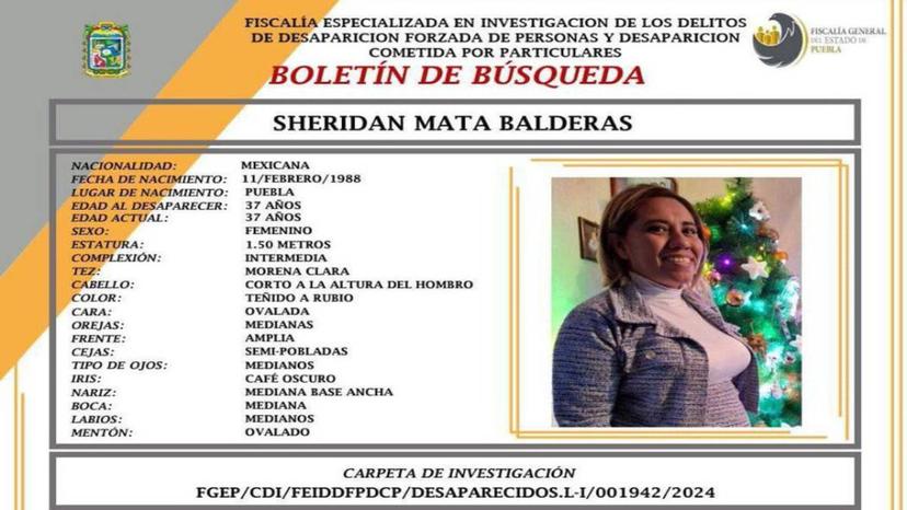 CDH coadyuva en la búsqueda de la activista Sheridan Mata