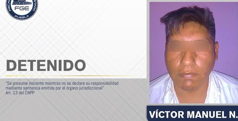 Víctor Manuel simuló en Xonacatepec el suicidio de su pareja Abigail