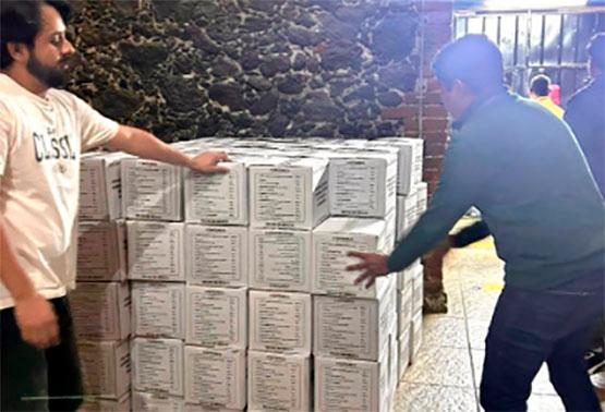 SEDIF envía despensas a damnificados de la Sierra Norte y Mixteca