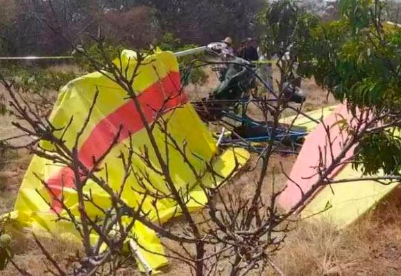 Identifican a víctima de accidente de avioneta en Cohuecan 