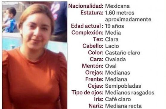 Erika Juárez de 19 años desapareció en Aljojuca