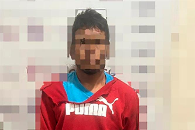 En Huejotzingo cae sujeto con droga y moto con documentación alterada