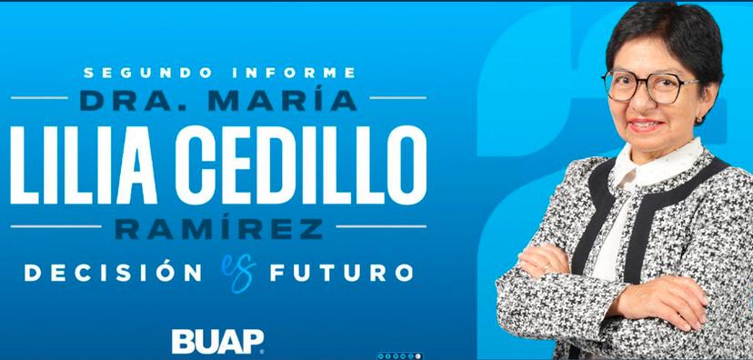 VIDEO Lilia Cedillo rinde segundo informe al frente de la BUAP