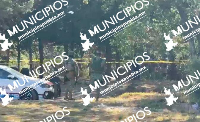 Abandonan cadáver en la zona del Parque Ajolote en Xonacatepec