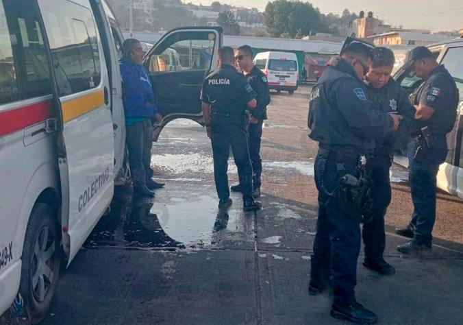 Se registra asalto a pasajeros de combi en Atlahapa, Tlaxcala: hubo disparos