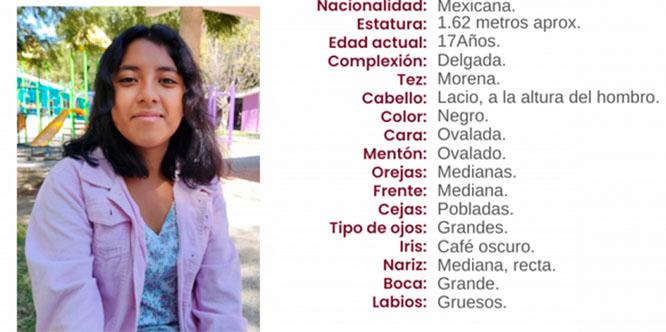 Reportan desaparición de Silvia de 17 años en Atlixco