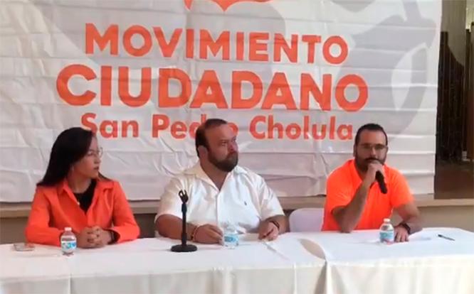 Movimiento Ciudadano puede marcar diferencia en las Cholulas: Ramón Fernández