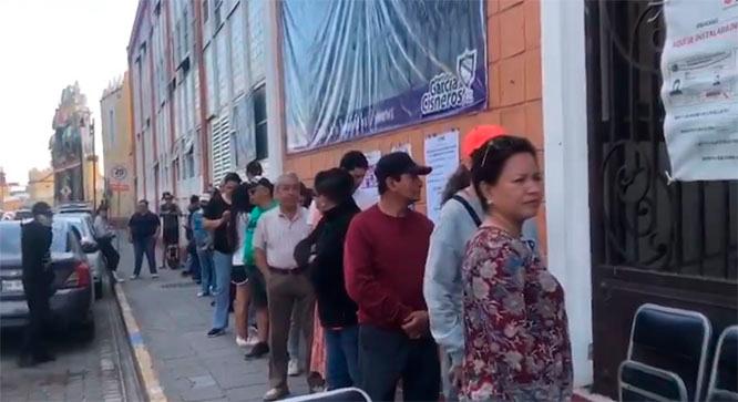 Más de 200 elementos los que resguardan elecciones en San Pedro Cholula