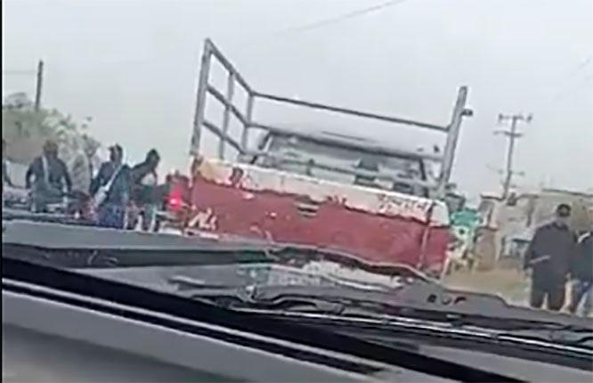 Riña entre transportistas deja un muerto y varios heridos en Azumiatla 