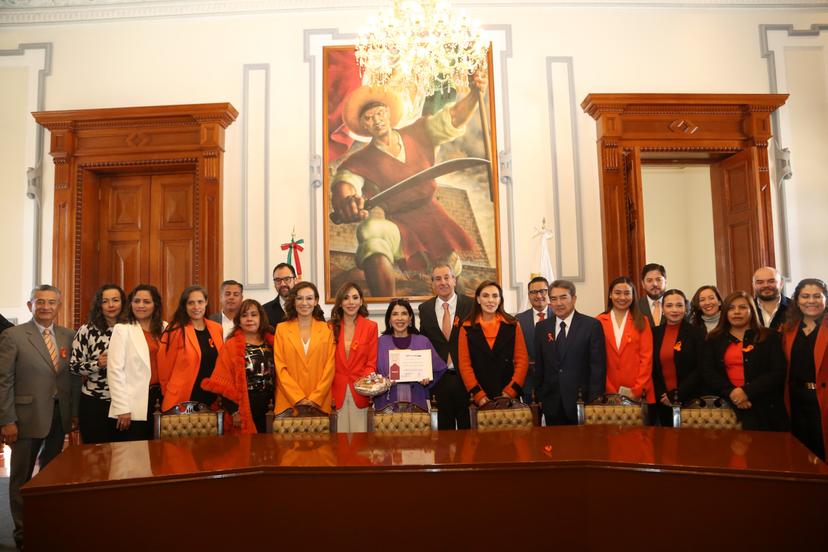 Participa gabinete de Chedraui en acciones para eliminar la violencia contra mujeres