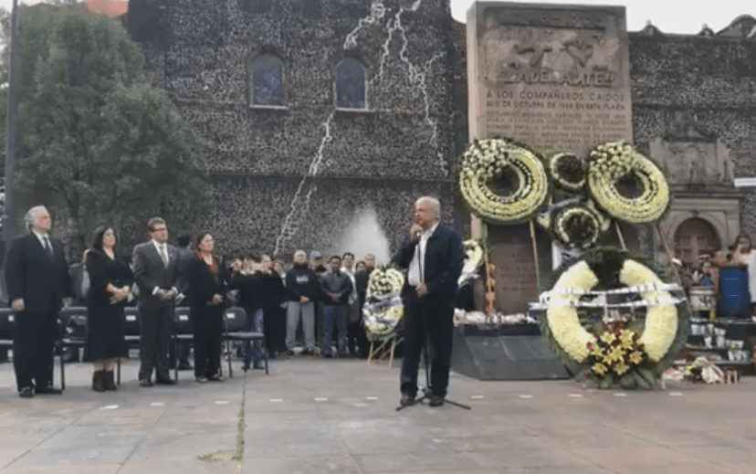 VIDEO Promete AMLO no usar la fuerza para reprimir al pueblo