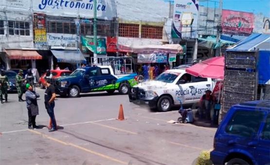 Golpean y desaparecen a elemento de la Guardia Nacional en la Central de Abasto