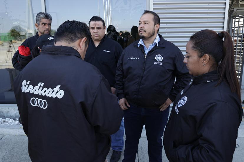 Escalan diferencias entre Audi y los trabajadores en huelga