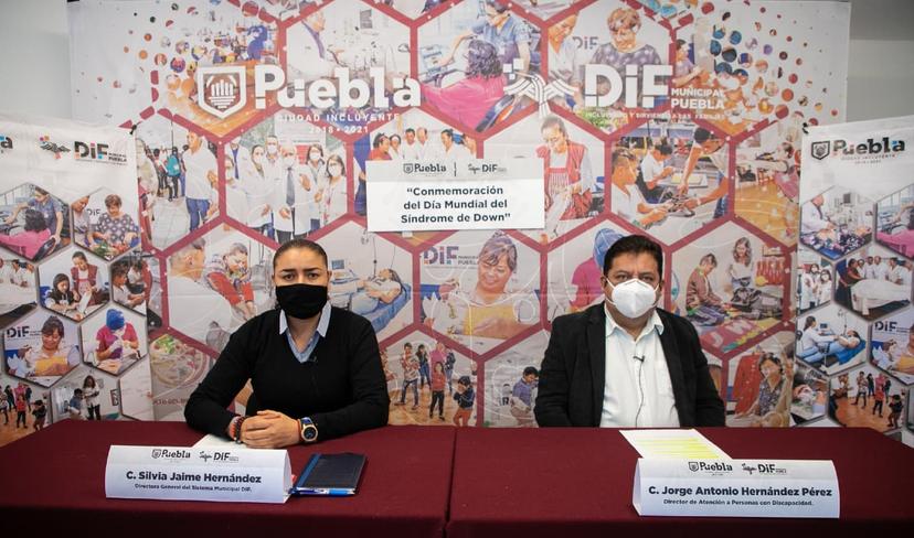 DIF municipal de Puebla conmemora el Día internacional del Síndrome de Down 