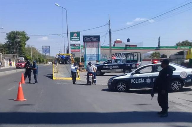 El 90% de motociclistas no usan casco en Izúcar  