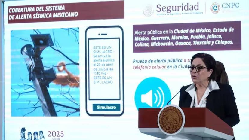 Habrá una 2da alerta sísmica de prueba en celulares de México 