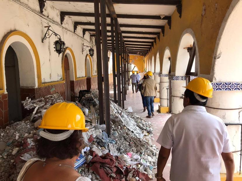 Sin reconstruir tras sismos, 1 de cada 3 inmuebles históricos en Puebla