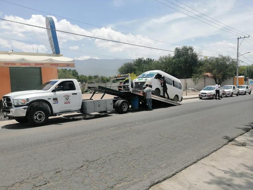 Asegura SMT 14 unidades de transporte irregular en diferentes municipios poblanos