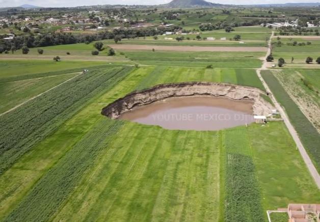 Hay más socavones; crece a 25 hectáreas área de seguridad
