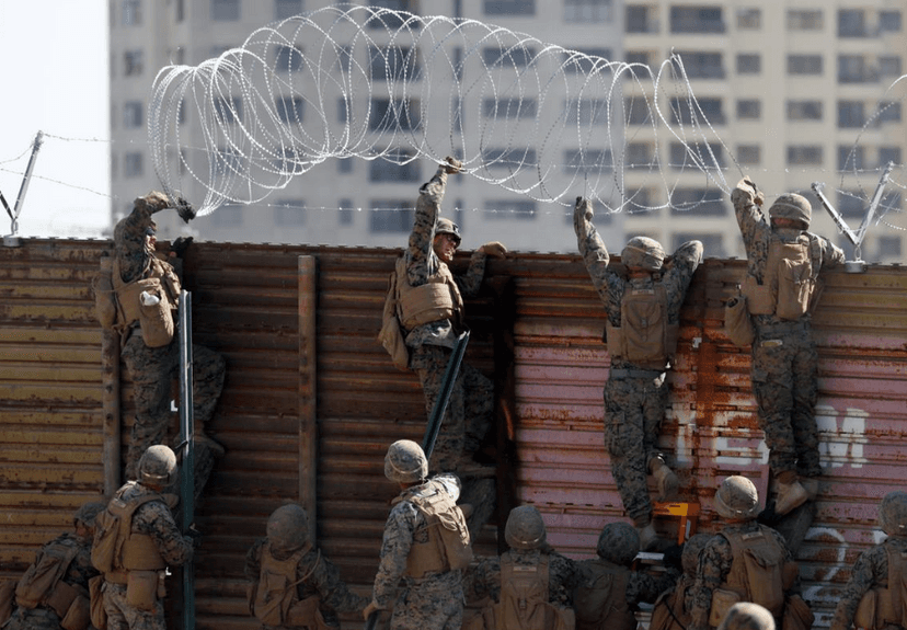 Gobierno de EU anuncia que enviaran otros 1,500 soldados a la frontera