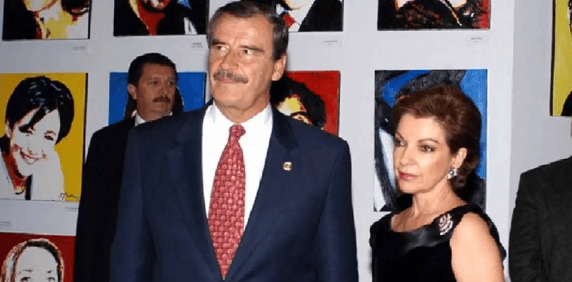 Vicente Fox y su esposa Martha Sahagún con Covid 19 