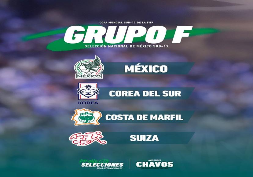 Definidos los rivales de México para el Mundial Sub-17 Catar 2025
