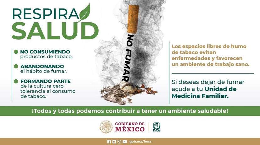 En México, el consumo del tabaco inicia entre los 10 y 12 años