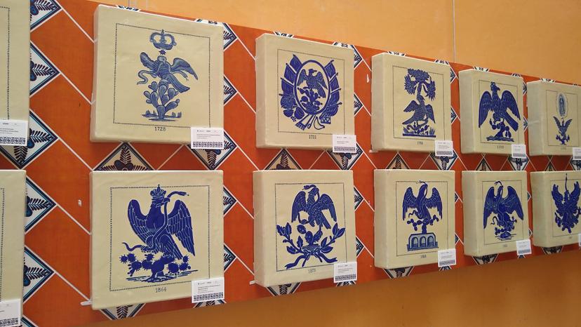 Exhiben en Tehuacán colección Alas de Talavera