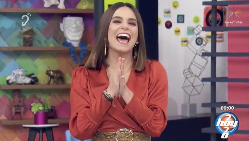 Tania Rincón llega como conductora invitada al programa Hoy