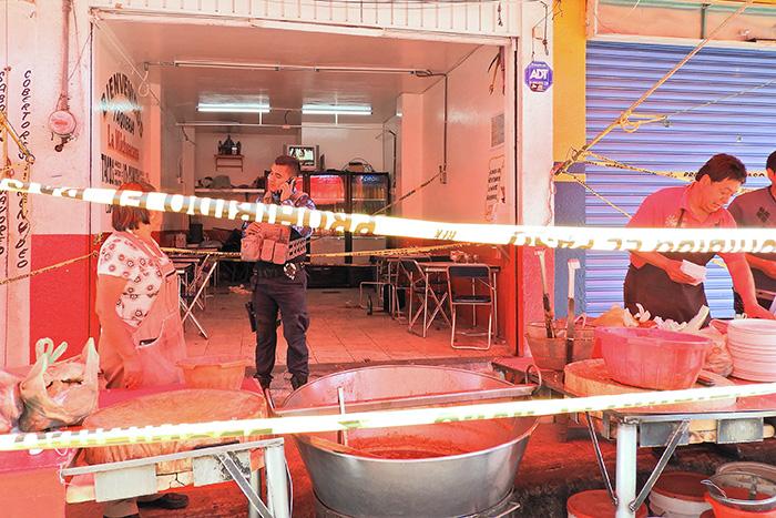 Balean a dueño de la taquería La Michoacana en La Acocota