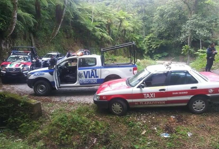 Dejan en Tlatlauquitepec a taxista plagiado en Veracruz