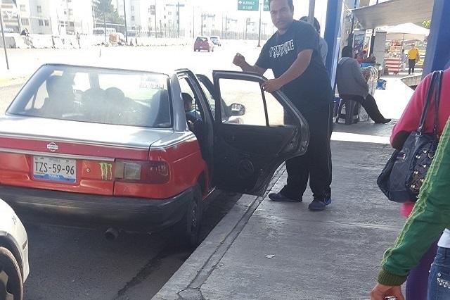 Mandan al corralón 39 unidades de transporte público, hay 27 taxis pirata