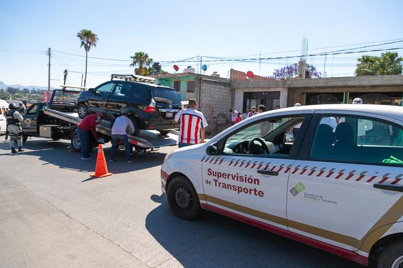 Realiza SMT operativo contra taxis piratas en Atlixco