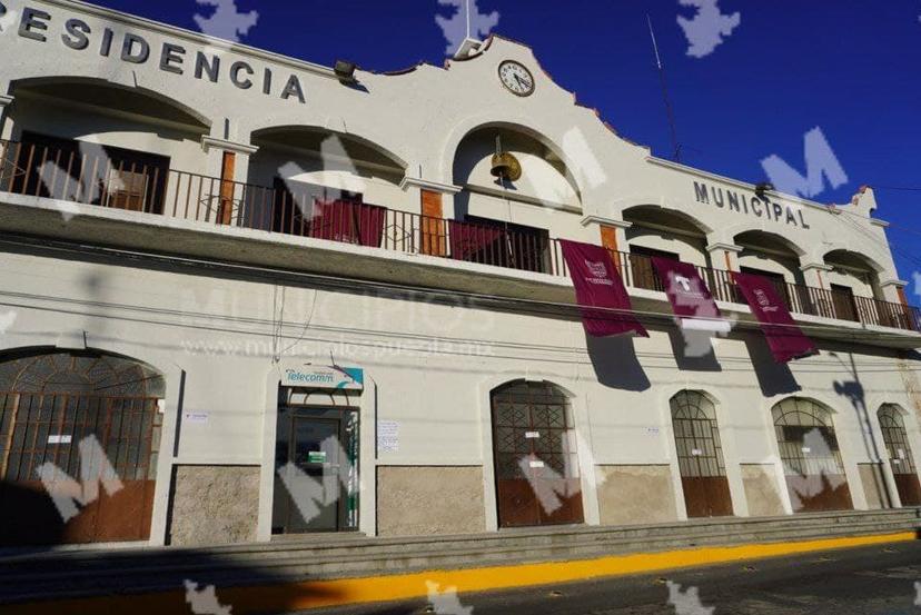 Fiscalía asegura Presidencia Municipal de Tecamachalco