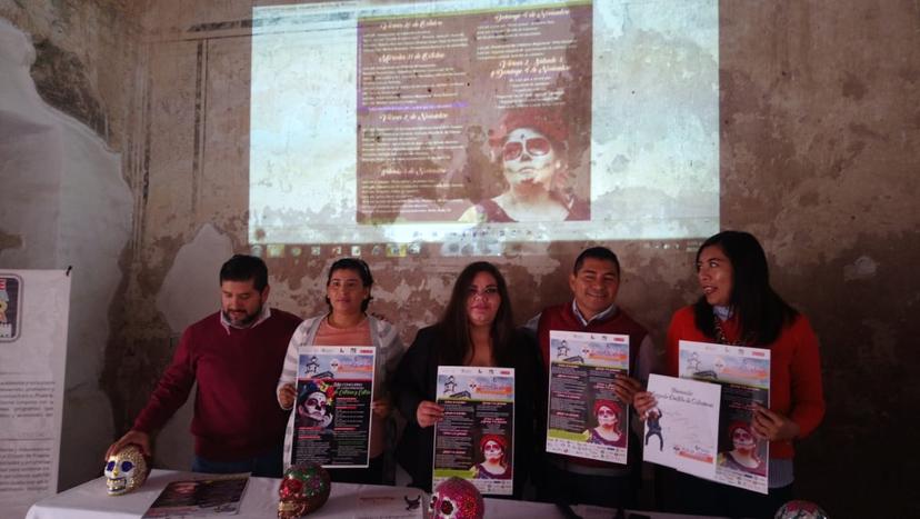Ex Convento de Tecamachalco, sede de festejos por Día de Muertos