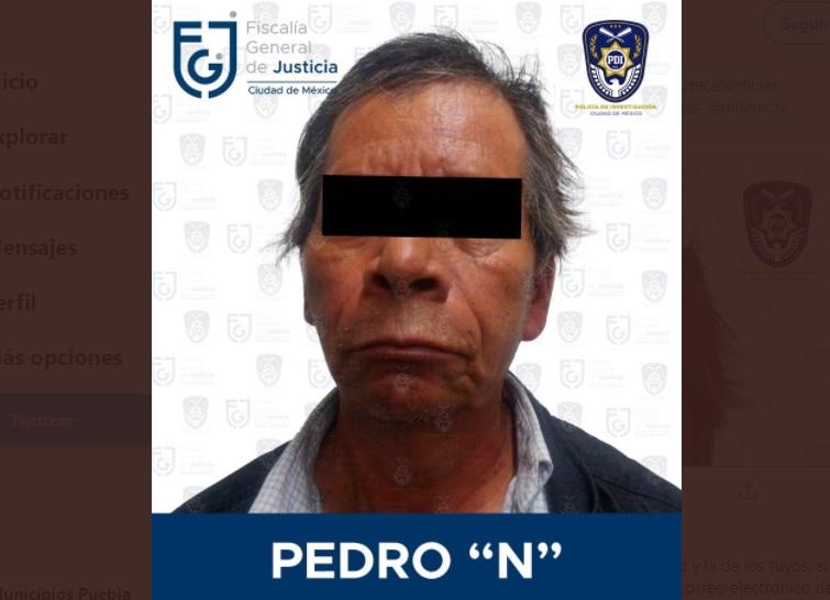 Pedro cae en CDMX acusado de violar a menor en Tecamachalco