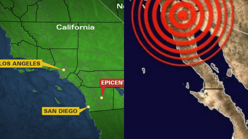 Autoridades de EU y México registran sismo de 5.2º en las Californias 
