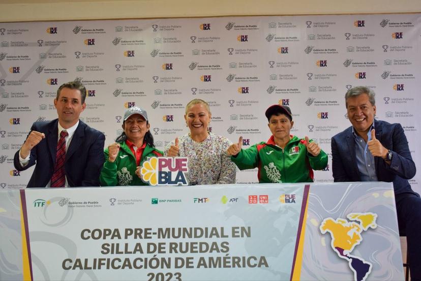 Puebla, sede de Copa Pre Mundial de Tenis en Silla de Ruedas