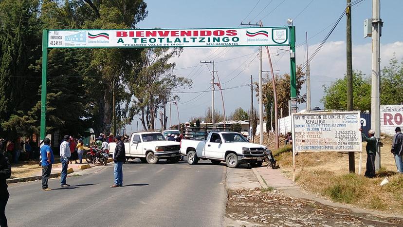 Habitantes exigen destitución del edil de Teotlalcingo