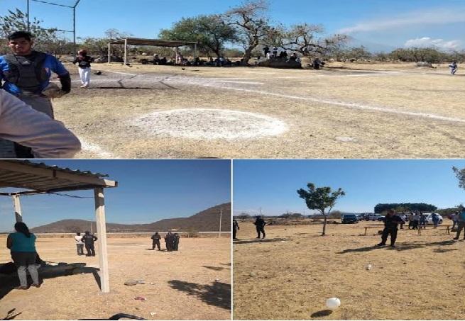 Clausuran juego de béisbol en Tepeojuma