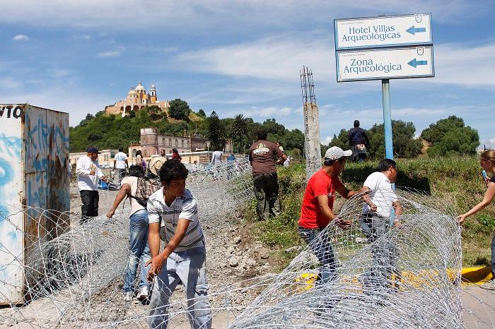 Madrugan a sanandreseños con expropiación en la zona arqueológica