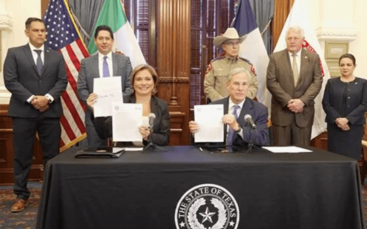 Acuerdo de Seguridad Fronteriza entre Texas y Chihuahua